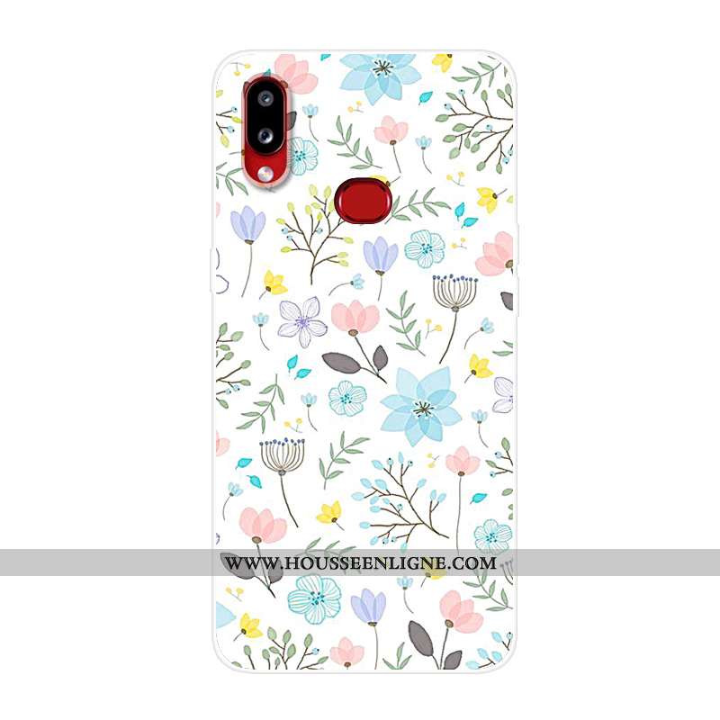 Housse Samsung Galaxy A10s Silicone Étui Incassable Étoile Coque Téléphone Portable Noir