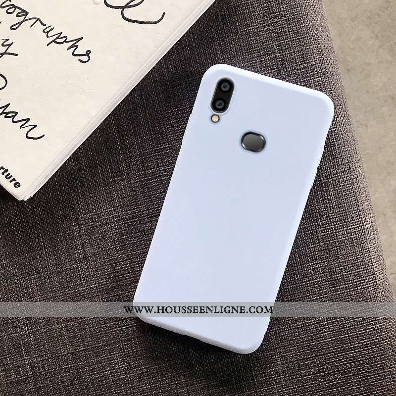 Housse Samsung Galaxy A10s Tendance Fluide Doux Téléphone Portable Coque Jaune Étui Protection