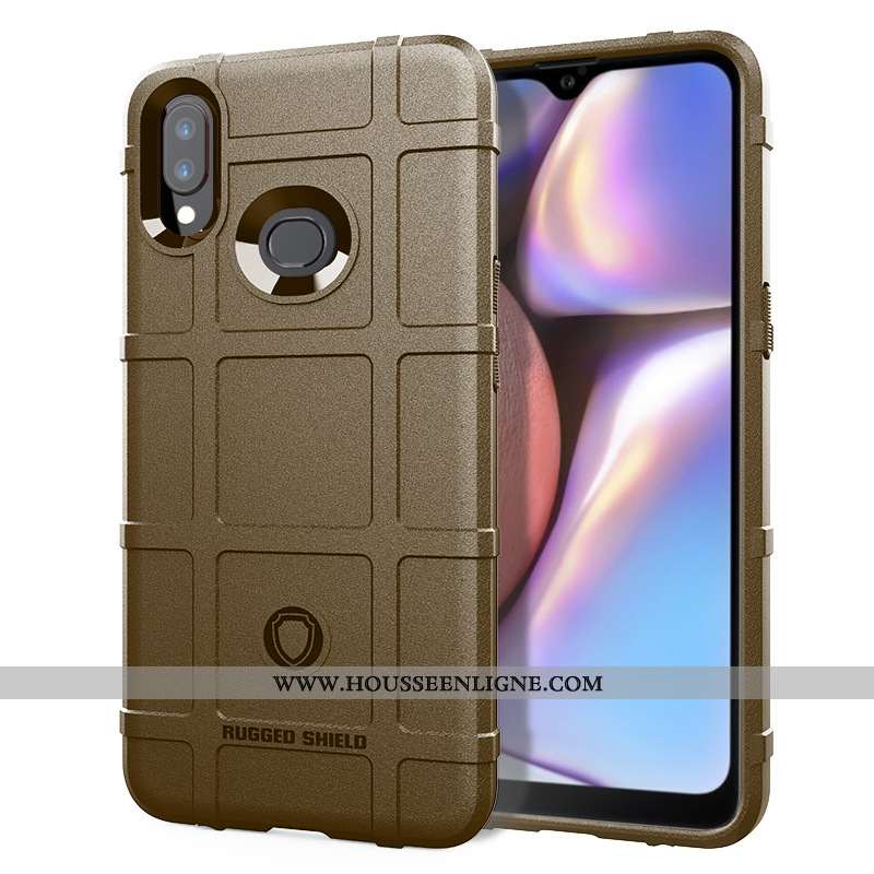 Housse Samsung Galaxy A10s Étoile Vert Téléphone Portable Couvercle Arrière Coque Verte