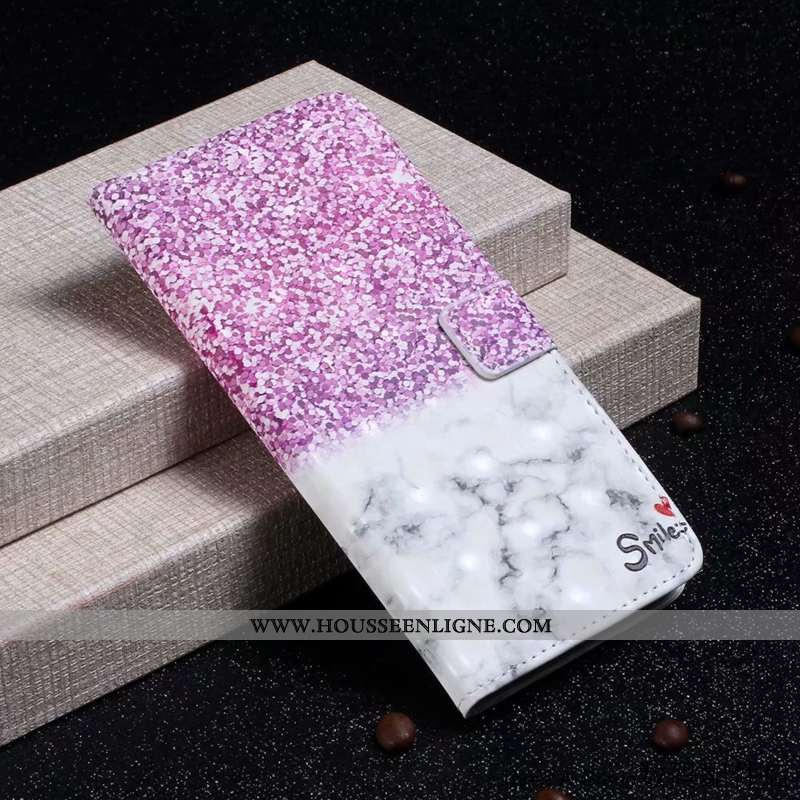 Housse Samsung Galaxy A20e Charmant Protection Coque Étui Étoile Téléphone Portable Blanche