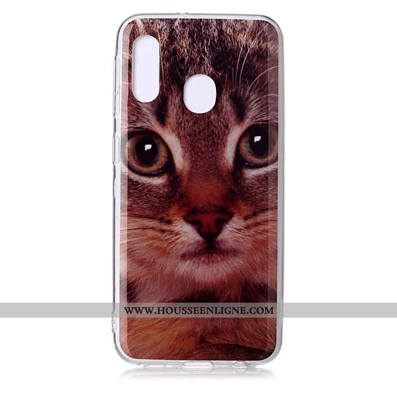 Housse Samsung Galaxy A20e Dessin Animé Tendance Personnalité Coque Fluide Doux Incassable Étoile Bl