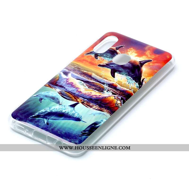 Housse Samsung Galaxy A20e Dessin Animé Tendance Personnalité Coque Fluide Doux Incassable Étoile Bl