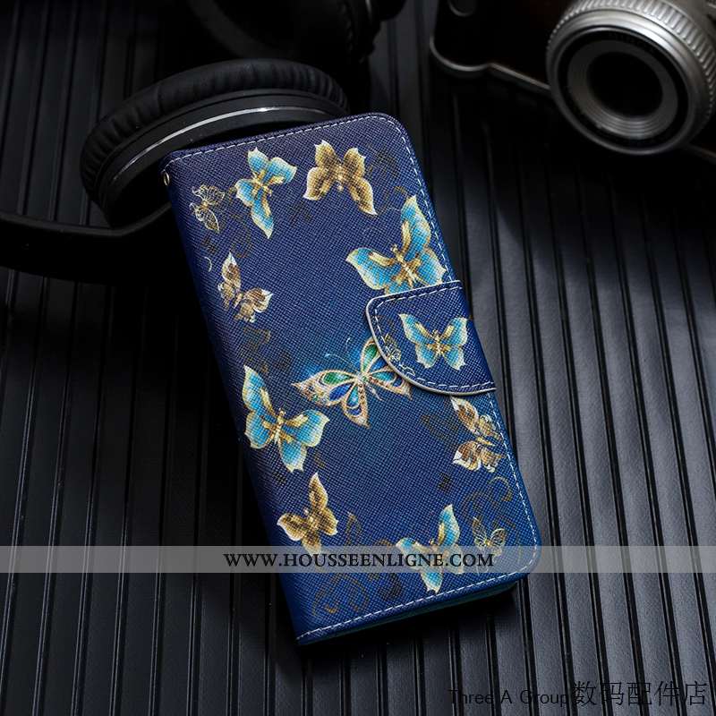 Housse Samsung Galaxy A20e Protection Ornements Suspendus Bleu Étui Nouveau Coque Téléphone Portable