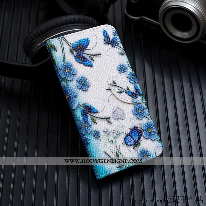 Housse Samsung Galaxy A20e Protection Ornements Suspendus Bleu Étui Nouveau Coque Téléphone Portable