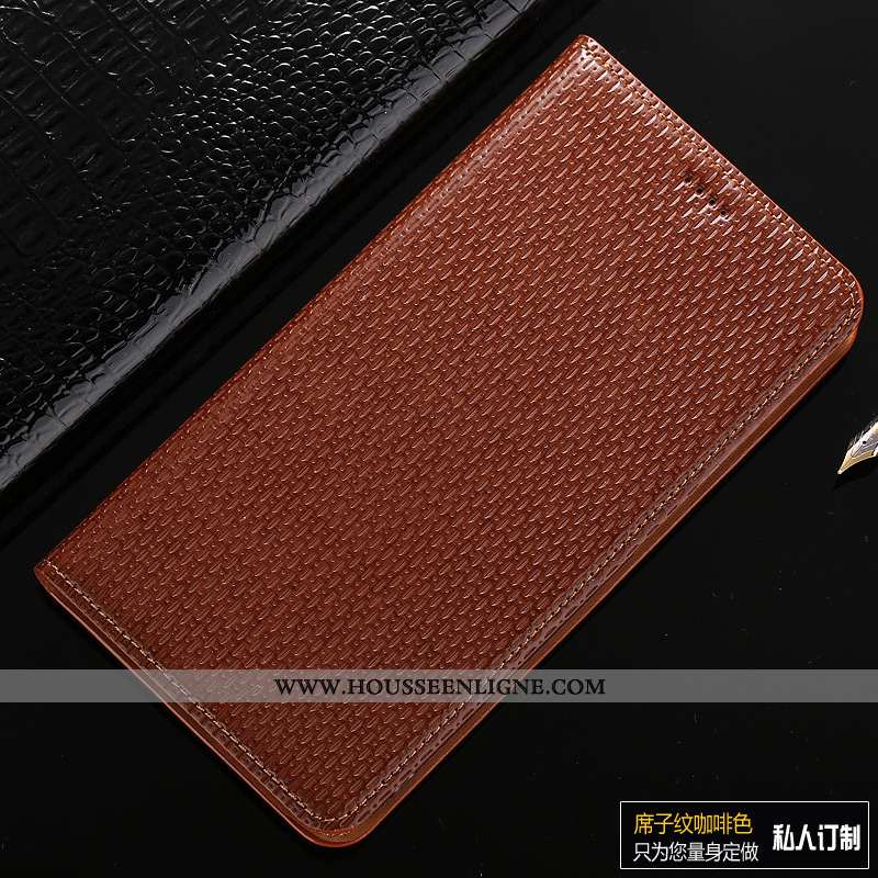 Housse Samsung Galaxy A20s Protection Cuir Véritable Téléphone Portable Étui Étoile Coque Modèle Fle
