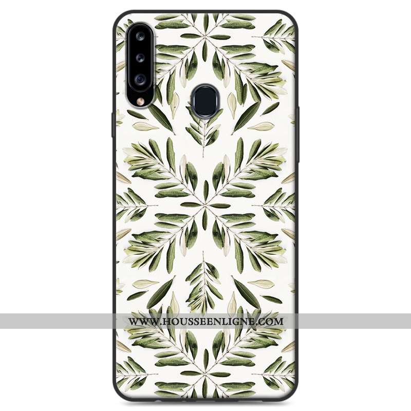 Housse Samsung Galaxy A20s Protection Personnalité Fluide Doux Téléphone Portable Étui Étoile Gris