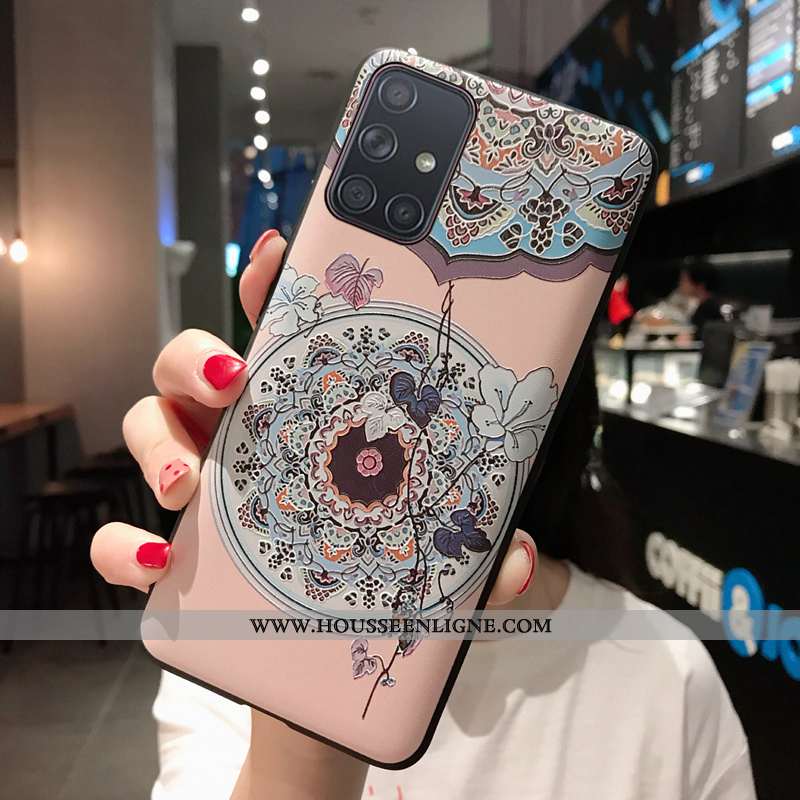 Housse Samsung Galaxy A21s Protection Délavé En Daim Téléphone Portable Silicone Coque Petit Personn