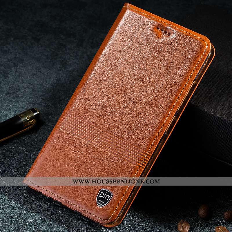 Housse Samsung Galaxy A30s Cuir Véritable Modèle Fleurie Étui Coque Téléphone Portable Étoile Incass