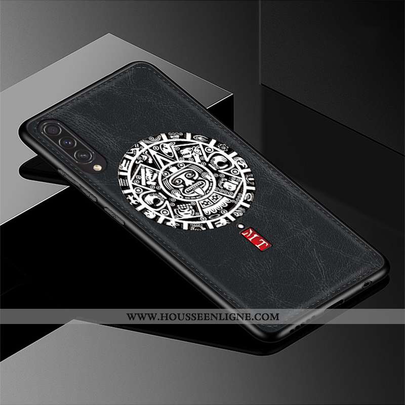 Housse Samsung Galaxy A30s Gaufrage Dessin Animé Téléphone Portable Créatif Silicone Incassable Coqu