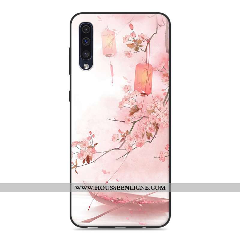 Housse Samsung Galaxy A30s Personnalité Fluide Doux Silicone Téléphone Portable Protection Style Chi