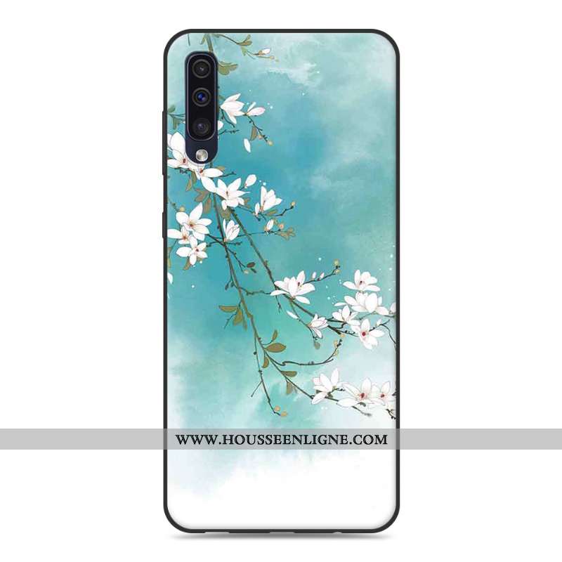 Housse Samsung Galaxy A30s Personnalité Fluide Doux Silicone Téléphone Portable Protection Style Chi