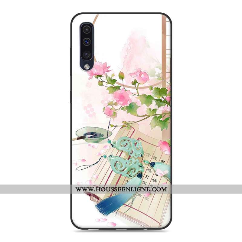 Housse Samsung Galaxy A30s Personnalité Fluide Doux Silicone Téléphone Portable Protection Style Chi