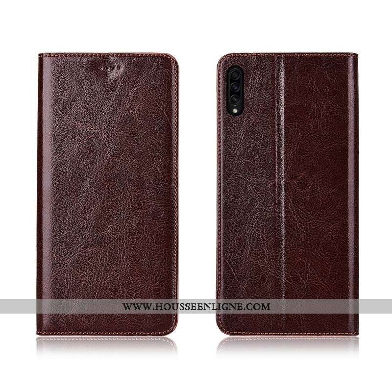 Housse Samsung Galaxy A30s Tendance Cuir Étoile Nouveau Incassable Modèle Fleurie Téléphone Portable