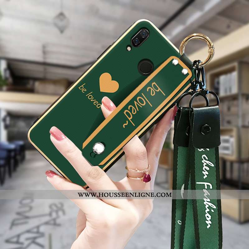 Housse Samsung Galaxy A40 Mode Protection Gris Tendance Coque Incassable Téléphone Portable Verte