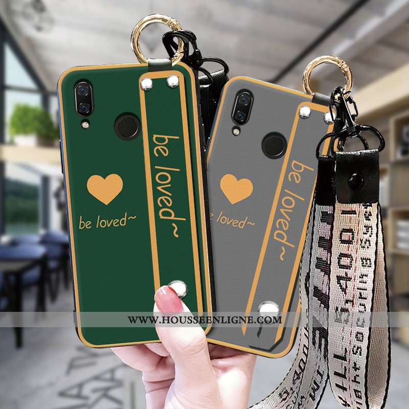 Housse Samsung Galaxy A40 Mode Protection Gris Tendance Coque Incassable Téléphone Portable Verte