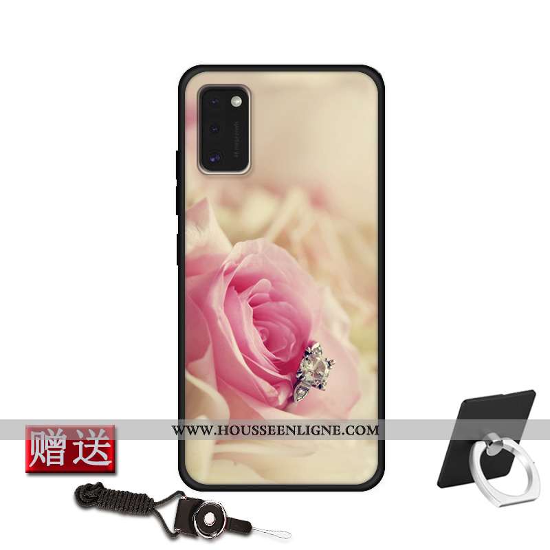 Housse Samsung Galaxy A41 Charmant Fluide Doux Étoile Téléphone Portable Créatif Étui Tout Compris B