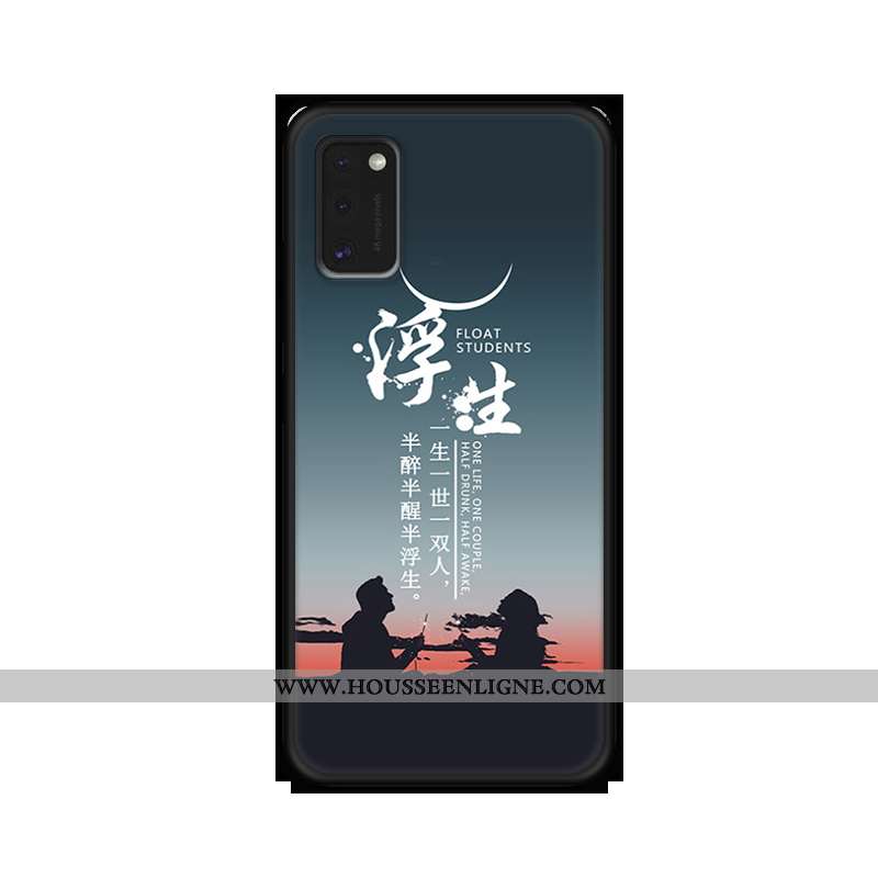 Housse Samsung Galaxy A41 Charmant Fluide Doux Étoile Téléphone Portable Créatif Étui Tout Compris B