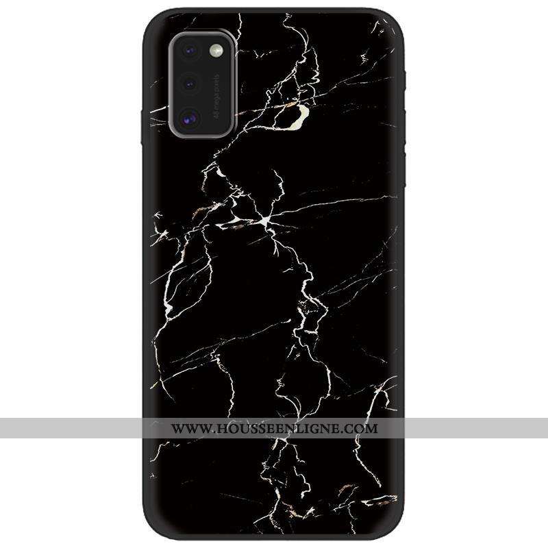 Housse Samsung Galaxy A41 Créatif Dessin Animé Fluide Doux Tendance Téléphone Portable Rose Délavé E