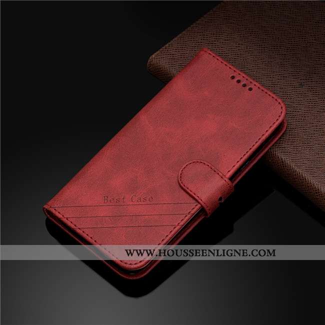 Housse Samsung Galaxy A41 Cuir Protection Tout Compris Coque Étui Téléphone Portable Jaune