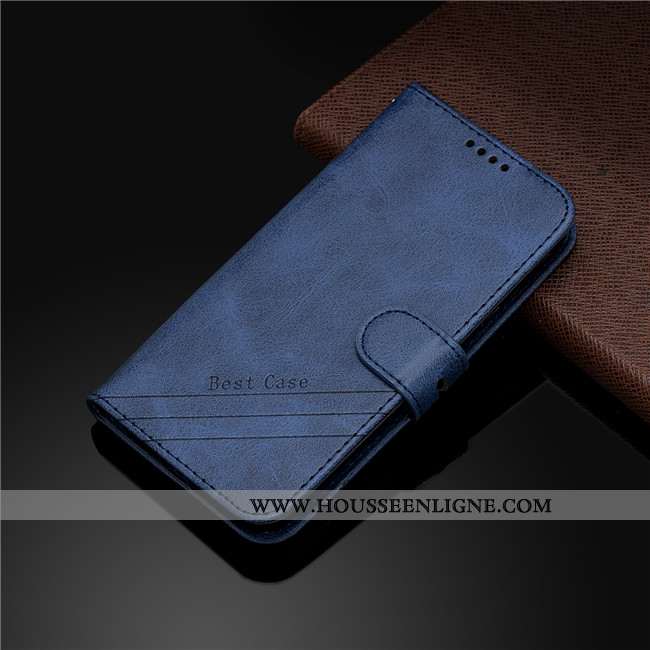 Housse Samsung Galaxy A41 Cuir Protection Tout Compris Coque Étui Téléphone Portable Jaune