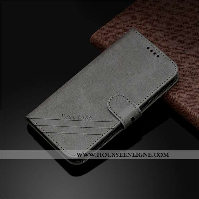 Housse Samsung Galaxy A41 Cuir Protection Tout Compris Coque Étui Téléphone Portable Jaune