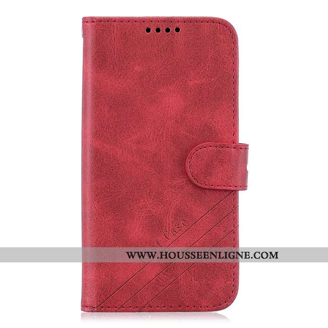 Housse Samsung Galaxy A41 Cuir Protection Tout Compris Coque Étui Téléphone Portable Jaune