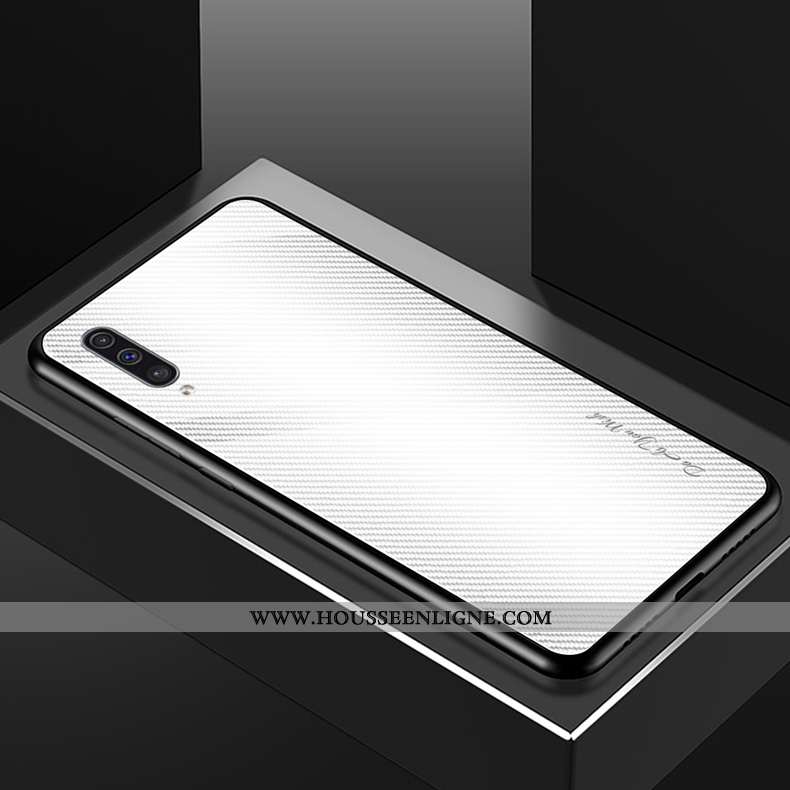 Housse Samsung Galaxy A50 Verre Tendance Téléphone Portable Tempérer Incassable Nouveau Modèle Fleur