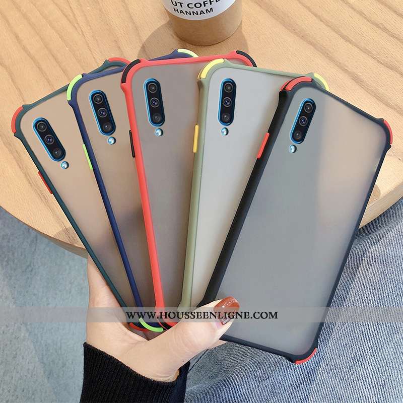 Housse Samsung Galaxy A50s Tendance Silicone Téléphone Portable Charmant Noir Incassable Amoureux