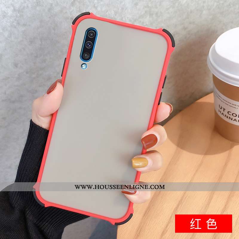 Housse Samsung Galaxy A50s Tendance Silicone Téléphone Portable Charmant Noir Incassable Amoureux