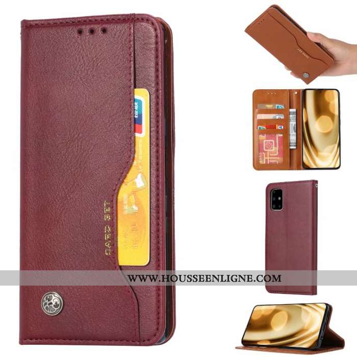 Housse Samsung Galaxy A51 Protection Cuir Téléphone Portable Noir Étoile Tout Compris Nouveau