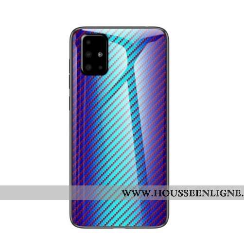 Housse Samsung Galaxy A51 Verre Coque Noir Incassable Téléphone Portable Étoile Tempérer