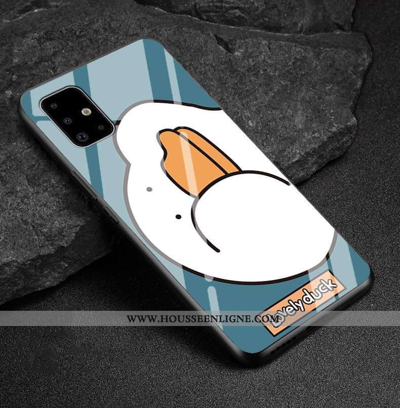 Housse Samsung Galaxy A51 Verre Personnalité Étoile Incassable Fluide Doux Personnalisé Amoureux Rou