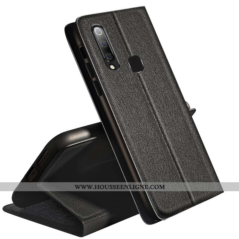 Housse Samsung Galaxy A60 Créatif Tendance Luxe Tout Compris Support Protection Noir