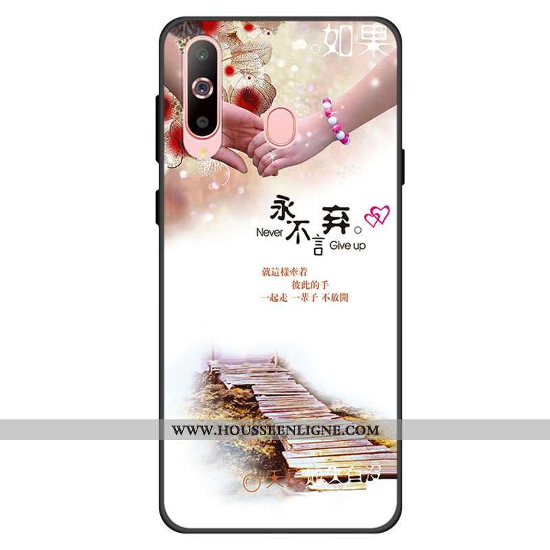 Housse Samsung Galaxy A60 Personnalité Fluide Doux Silicone Incassable Protection Téléphone Portable