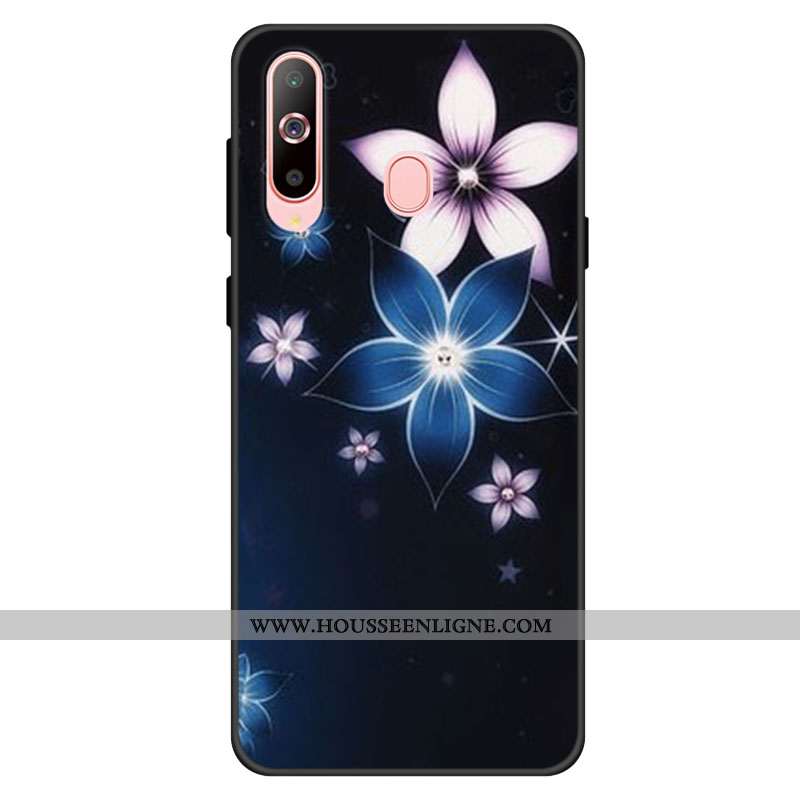 Housse Samsung Galaxy A60 Personnalité Fluide Doux Silicone Incassable Protection Téléphone Portable