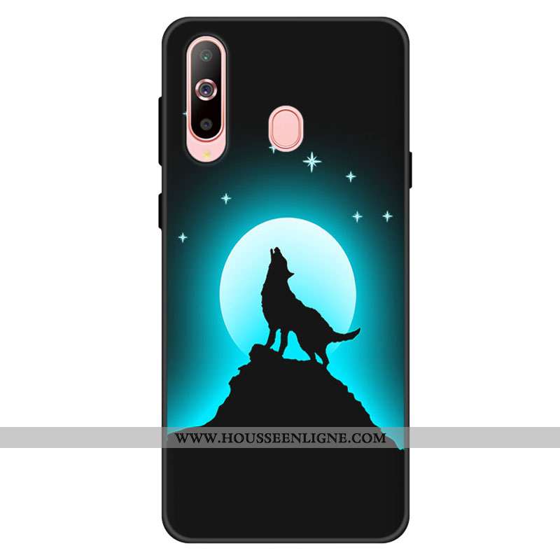 Housse Samsung Galaxy A60 Personnalité Fluide Doux Silicone Incassable Protection Téléphone Portable