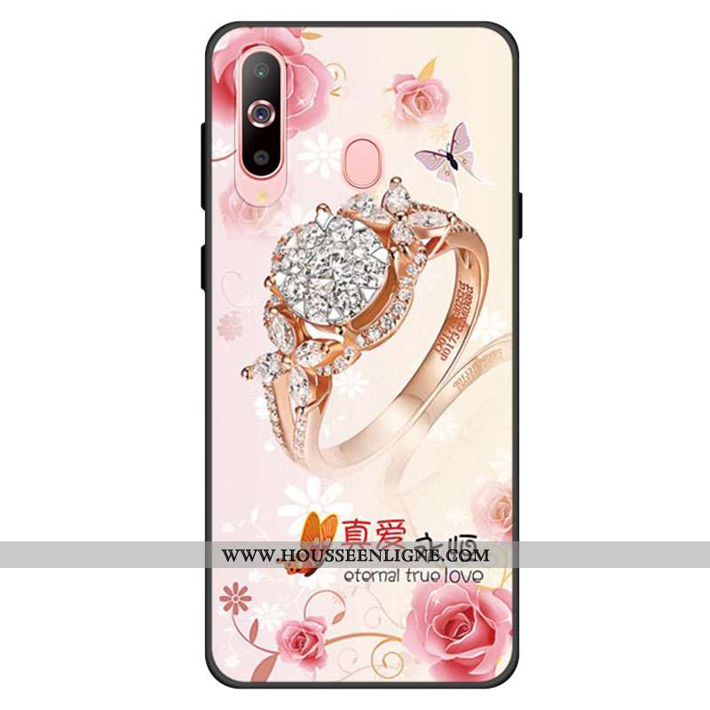 Housse Samsung Galaxy A60 Personnalité Fluide Doux Silicone Incassable Protection Téléphone Portable