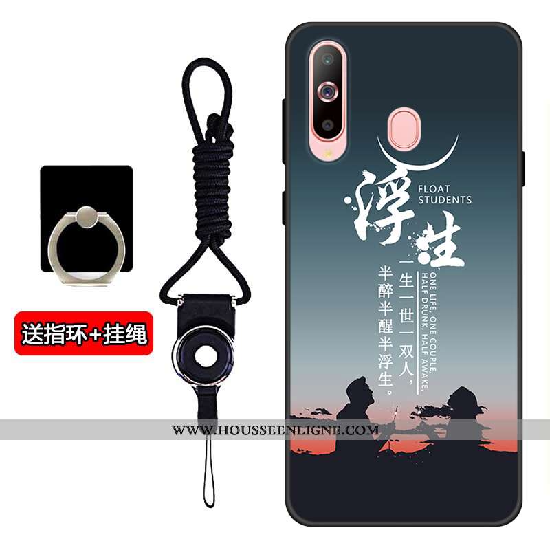 Housse Samsung Galaxy A60 Protection Fluide Doux Téléphone Portable Étoile Bleu Tout Compris Personn