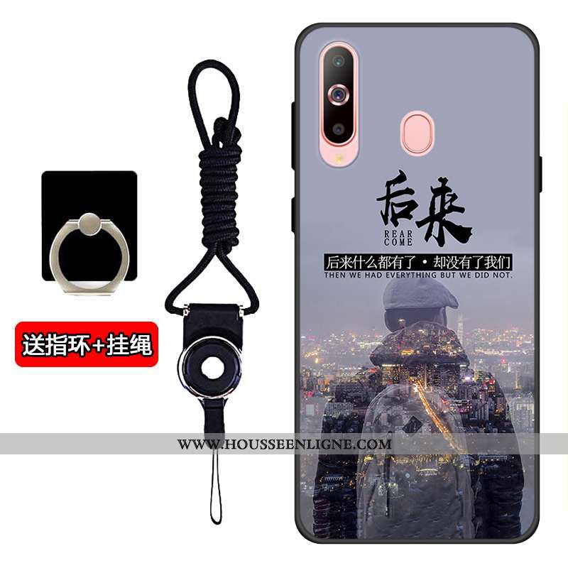 Housse Samsung Galaxy A60 Protection Fluide Doux Téléphone Portable Étoile Bleu Tout Compris Personn