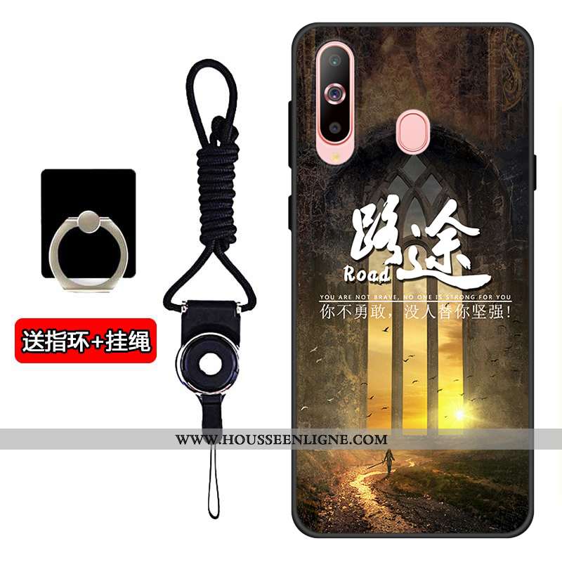Housse Samsung Galaxy A60 Protection Fluide Doux Téléphone Portable Étoile Bleu Tout Compris Personn