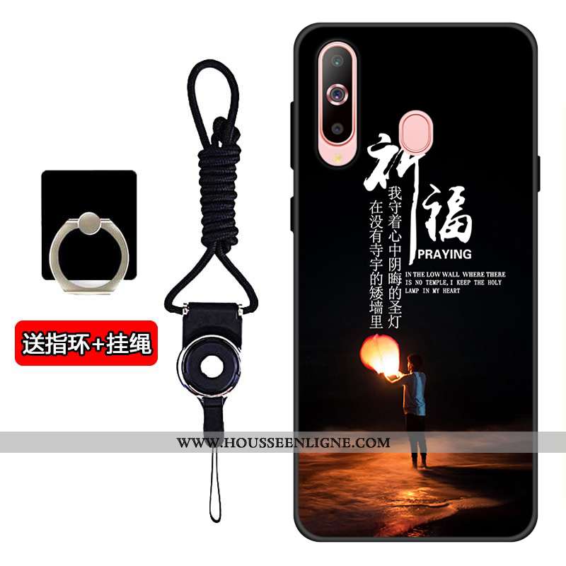 Housse Samsung Galaxy A60 Protection Fluide Doux Téléphone Portable Étoile Bleu Tout Compris Personn