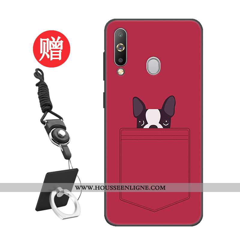Housse Samsung Galaxy A60 Protection Tempérer Personnalisé Étoile Noir Étui Membrane