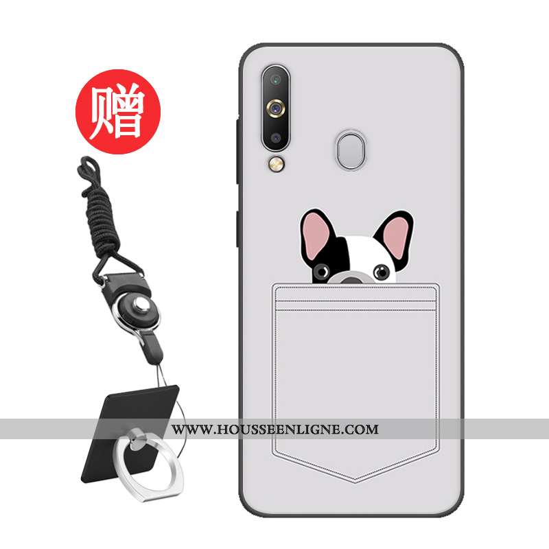Housse Samsung Galaxy A60 Protection Tempérer Personnalisé Étoile Noir Étui Membrane