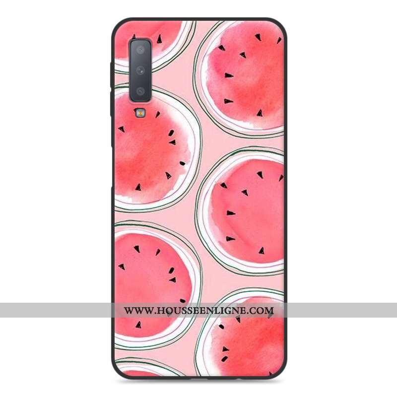 Housse Samsung Galaxy A70 Dessin Animé Silicone Téléphone Portable Protection Coque Incassable Étui 
