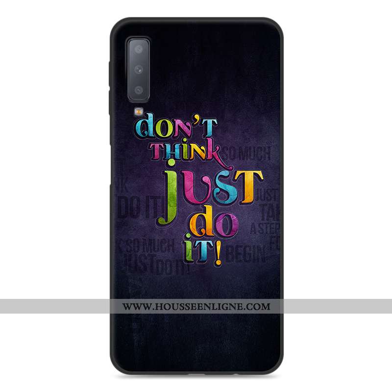 Housse Samsung Galaxy A70 Dessin Animé Silicone Téléphone Portable Protection Coque Incassable Étui 