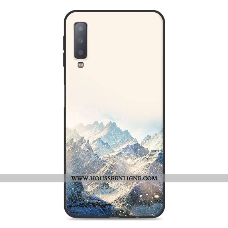 Housse Samsung Galaxy A70 Dessin Animé Silicone Téléphone Portable Protection Coque Incassable Étui 