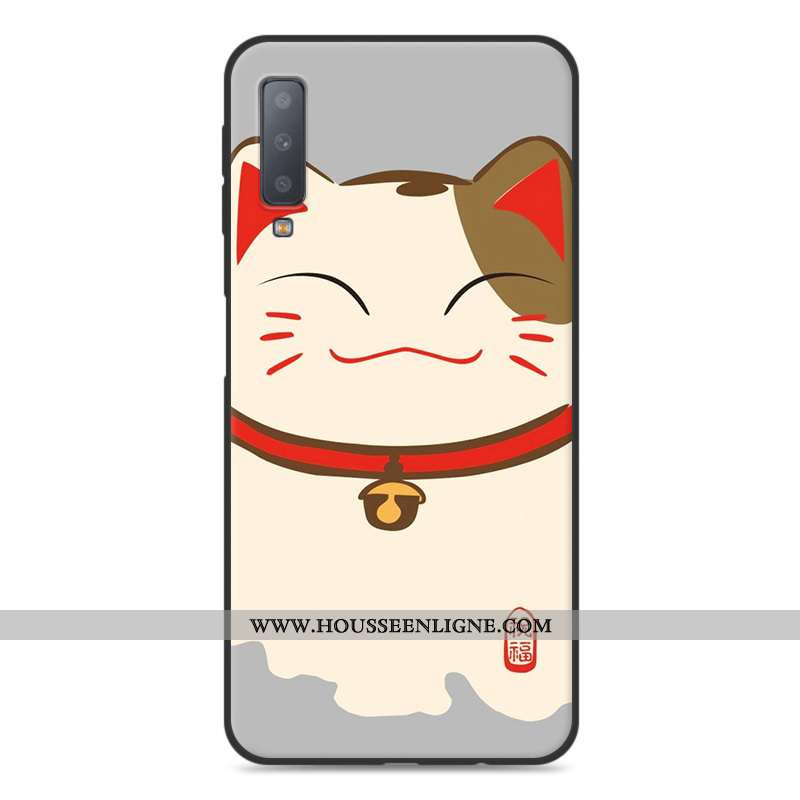 Housse Samsung Galaxy A70 Dessin Animé Silicone Téléphone Portable Protection Coque Incassable Étui 