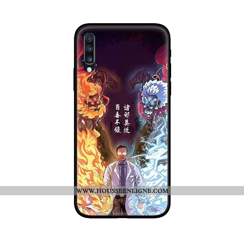 Housse Samsung Galaxy A70 Personnalité Créatif Étoile Protection Silicone Téléphone Portable Tendanc