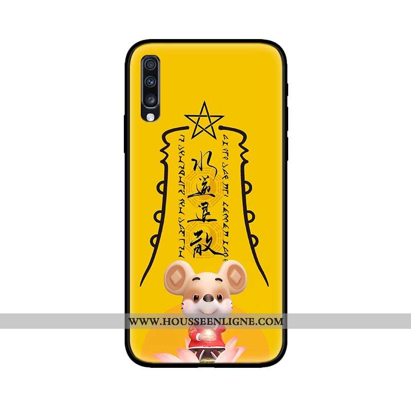 Housse Samsung Galaxy A70 Personnalité Créatif Étoile Protection Silicone Téléphone Portable Tendanc