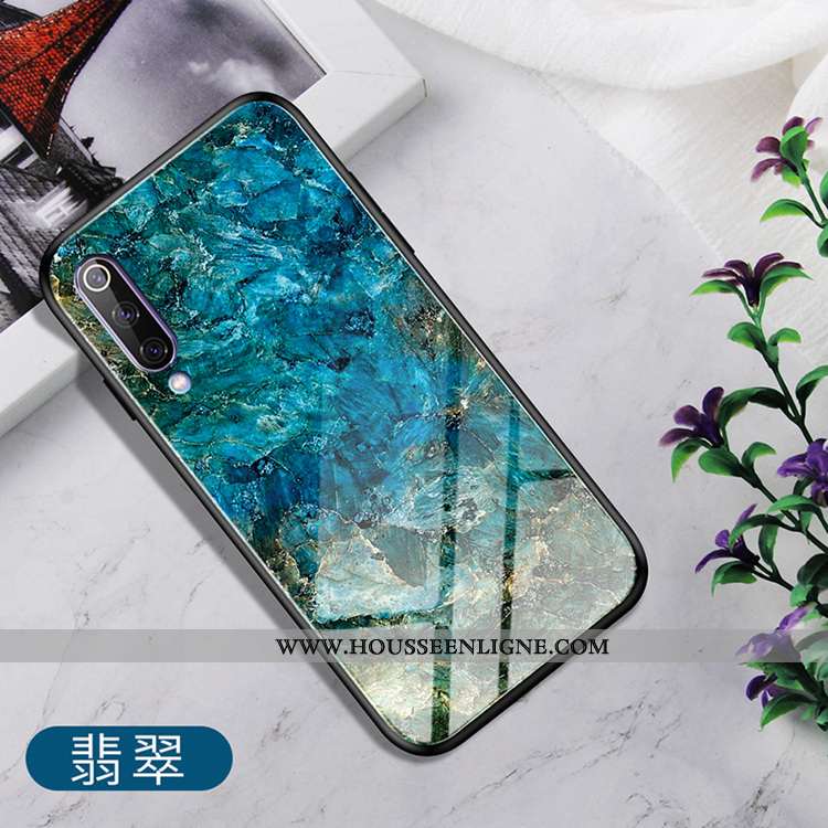 Housse Samsung Galaxy A70 Verre Dessin Animé Incassable Étui Nouveau Bordure Téléphone Portable Roug